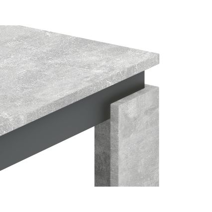 Salontafel OLAF, betongrijs/antraciet