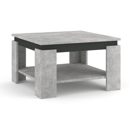 Salontafel OLAF, betongrijs/antraciet