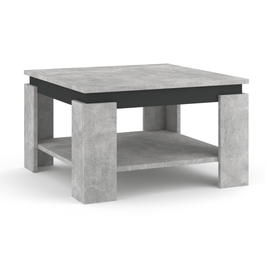 Salontafel OLAF, betongrijs/antraciet