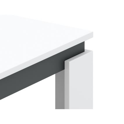 Salontafel OLAF wit/antraciet