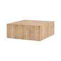 Salontafel PRIZMA 90 x 90 cm, eiken