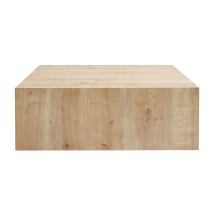 Salontafel PRIZMA 90 x 90 cm, eiken