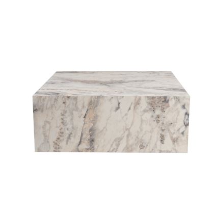 Salontafel PRIZMA 90x90 cm marmer