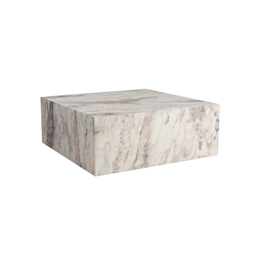 Salontafel PRIZMA 90x90 cm marmer