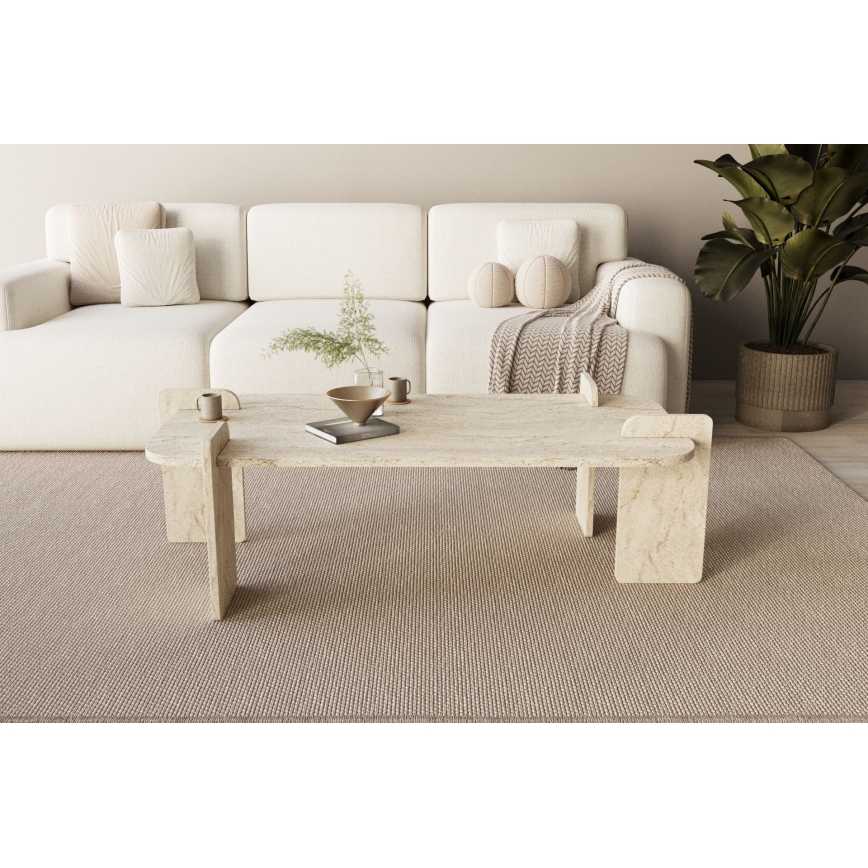 Salontafel PURO 120x60 cm beige