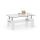 Salontafel RESTON wit