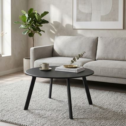Salontafel REVE 40x70 cm zwart
