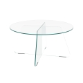 Salontafel SANOS 80 cm, helder