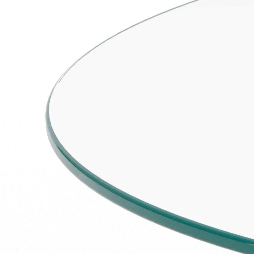 Salontafel SANOS 80 cm, helder