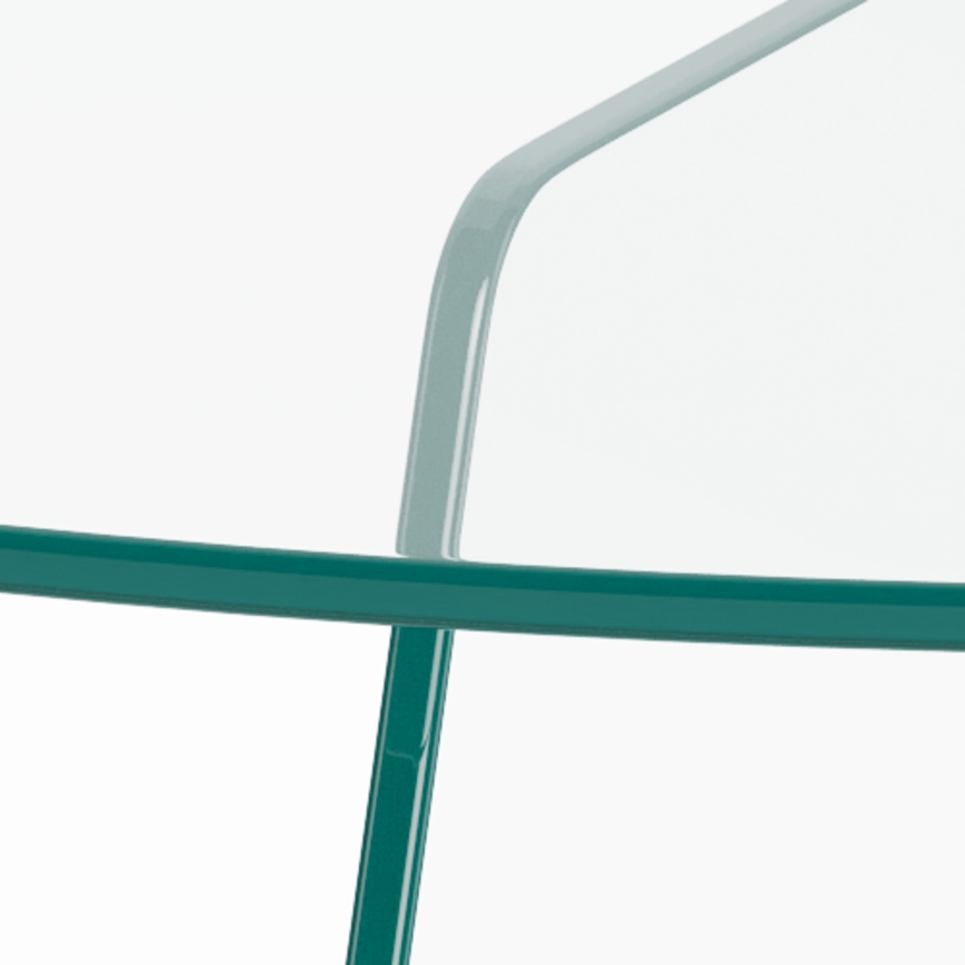 Salontafel SANOS 80 cm, helder