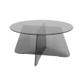 Salontafel SANOS 80 cm rookgrijs