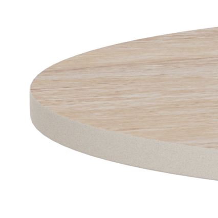 Salontafel SANTORINI Ø 45 cm beige/grijs/keramiek
