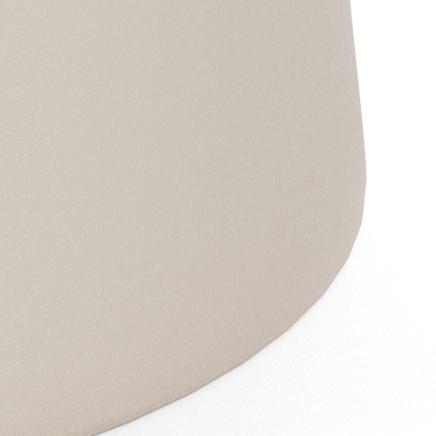 Salontafel SANTORINI Ø 70 cm travertijn/grijs/keramiek