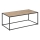 Salontafel SARON eiken/zwart