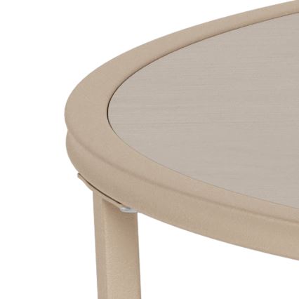 Salontafel SARON Ø 80 cm grijs