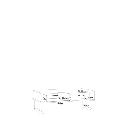Salontafel TARO groen