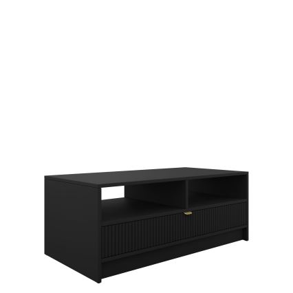 Salontafel TIRENO 100x40 cm zwart