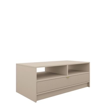 Salontafel TIRENO 40x100 cm beige