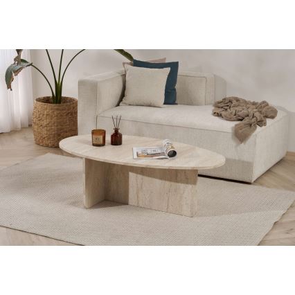 Salontafel VARUM 120x65 cm travertijn