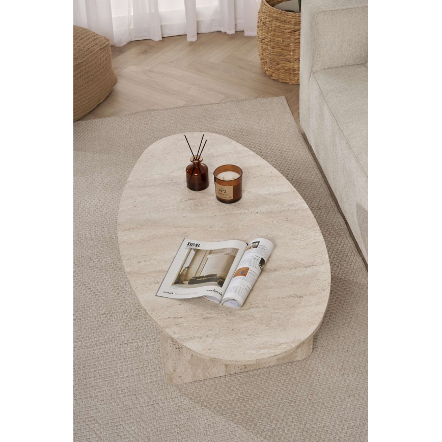 Salontafel VARUM 120x65 cm travertijn