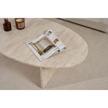 Salontafel VARUM 120x65 cm travertijn