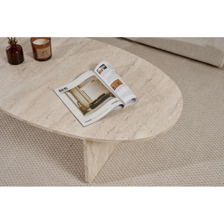 Salontafel VARUM 120x65 cm travertijn