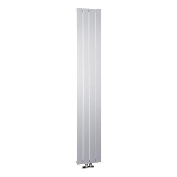 Sapho - Badkamerradiator COLONNA 180x30 cm zilverkleurig