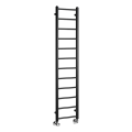 Sapho - Badkamerradiator DINA 138x30 cm mat zwart