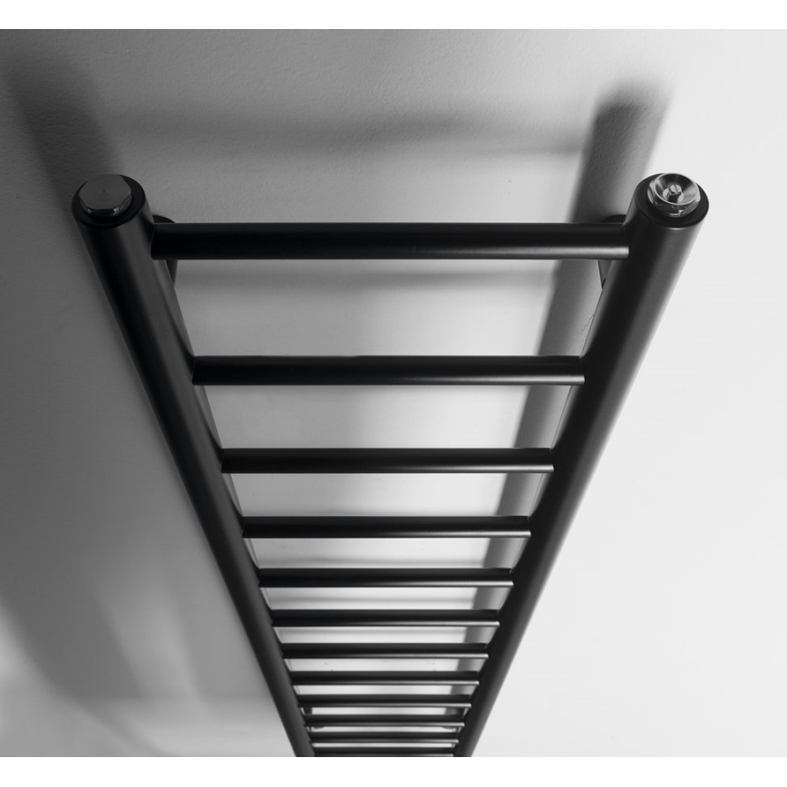 Sapho - Badkamerradiator DINA 138x30 cm mat zwart