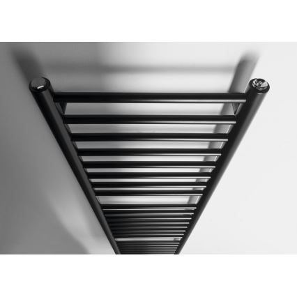 Sapho - Badkamerradiator DINA 156x40 cm mat zwart