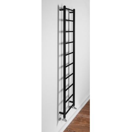 Sapho - Badkamerradiator DINA 168 x 35 cm mat zwart
