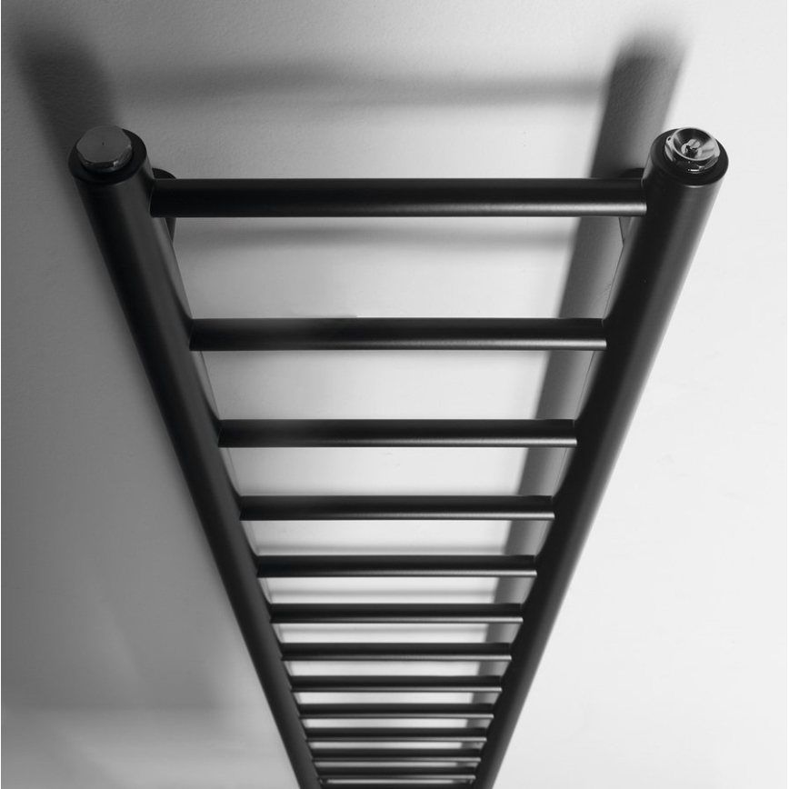 Sapho - Badkamerradiator DINA 174x30 cm mat zwart