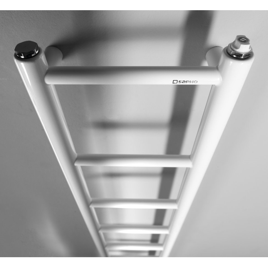Sapho - Badkamerradiator DINA 282 W 25 x 168 cm wit
