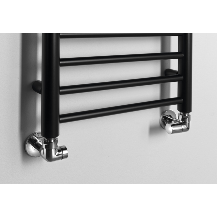 Sapho - Badkamerradiator DINA 477 W 40 x 156 cm mat zwart