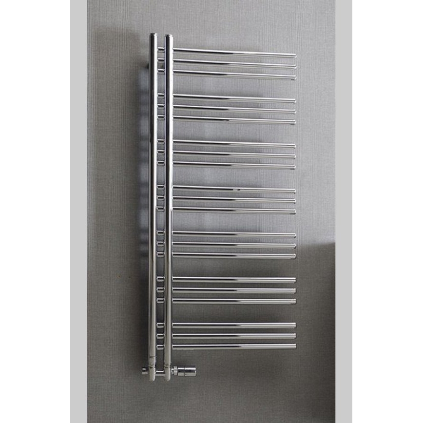 Sapho - Badkamerradiator DORLION 378W/230V 50x120 cm glanzend chroom