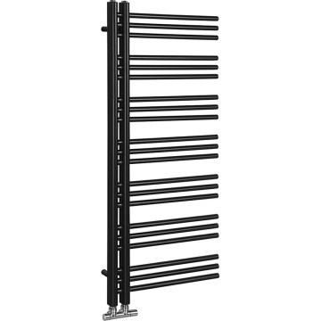Sapho - Badkamerradiator DORLION 400W 50x120x50 cm mat zwart
