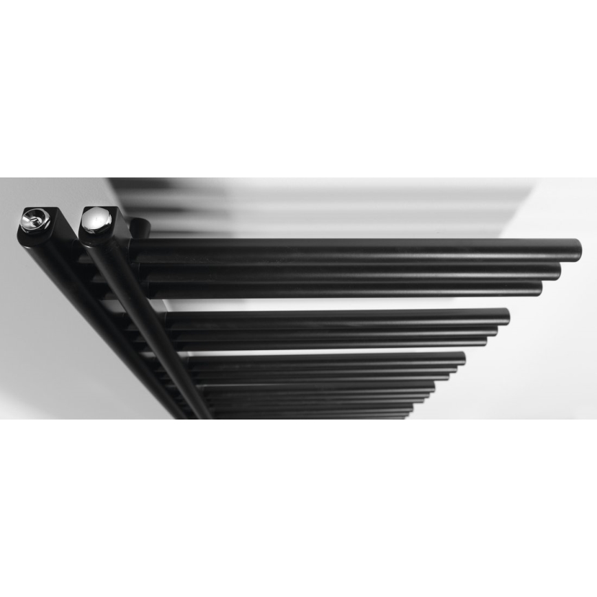 Sapho - Badkamerradiator DORLION 400W 50x120x50 cm mat zwart