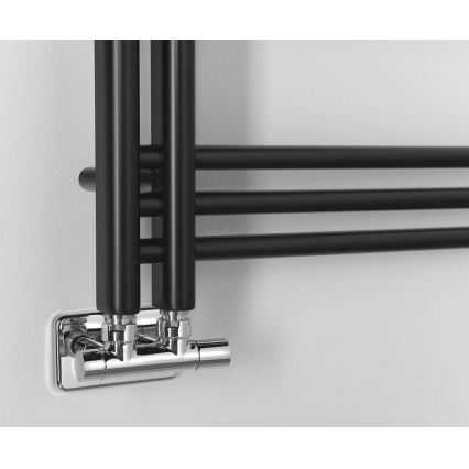 Sapho - Badkamerradiator DORLION 90x50 cm mat zwart