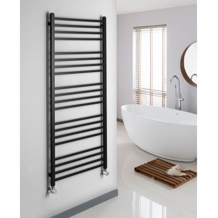 Sapho - Badkamerradiator METRO 151x60 cm mat zwart