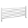 Sapho - Badkamerradiator METRO 295W/230V 100x45 cm glanzend chroom