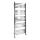 Sapho - Badkamerradiator METRO 497W/230V 60x153 cm glanzend chroom