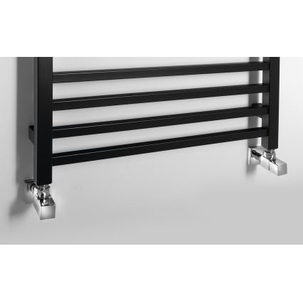 Sapho - Badkamerradiator METRO 557 W 60 x 151 cm mat zwart