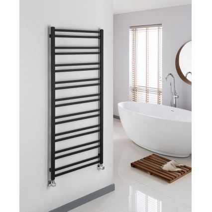 Sapho - Badkamerradiator METRO DOS 143x55 cm mat zwart
