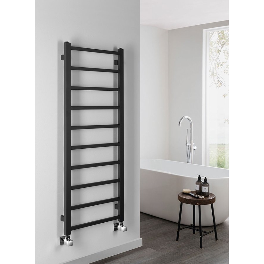 Sapho - Badkamerradiator METRO DOS 247W/230V 40x114 cm mat zwart