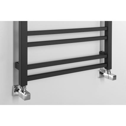 Sapho - Badkamerradiator METRO DOS 476 W/230 V 55 x 143 cm mat zwart