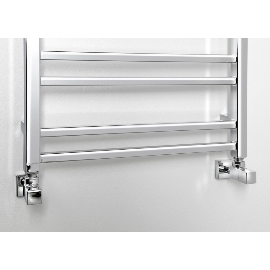Sapho - Badkamerradiator METRO DOS 476W/230V 55x143 cm glanzend chroom
