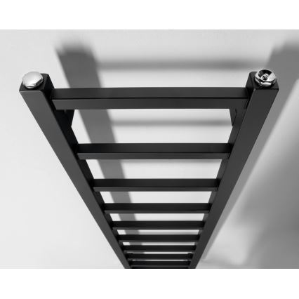 Sapho - Badkamerradiator METRO LIGHT 114x30cm mat zwart