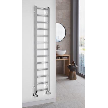 Sapho - Badkamerradiator METRO LIGHT 150x30 cm glanzend chroom
