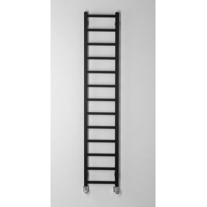 Sapho - Badkamerradiator METRO LIGHT 276W 30x150 cm mat zwart