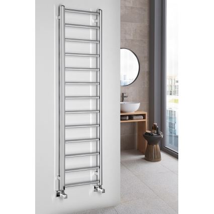 Sapho - Badkamerradiator METRO LIGHT 323W/230V 40x150 cm glanzend chroom